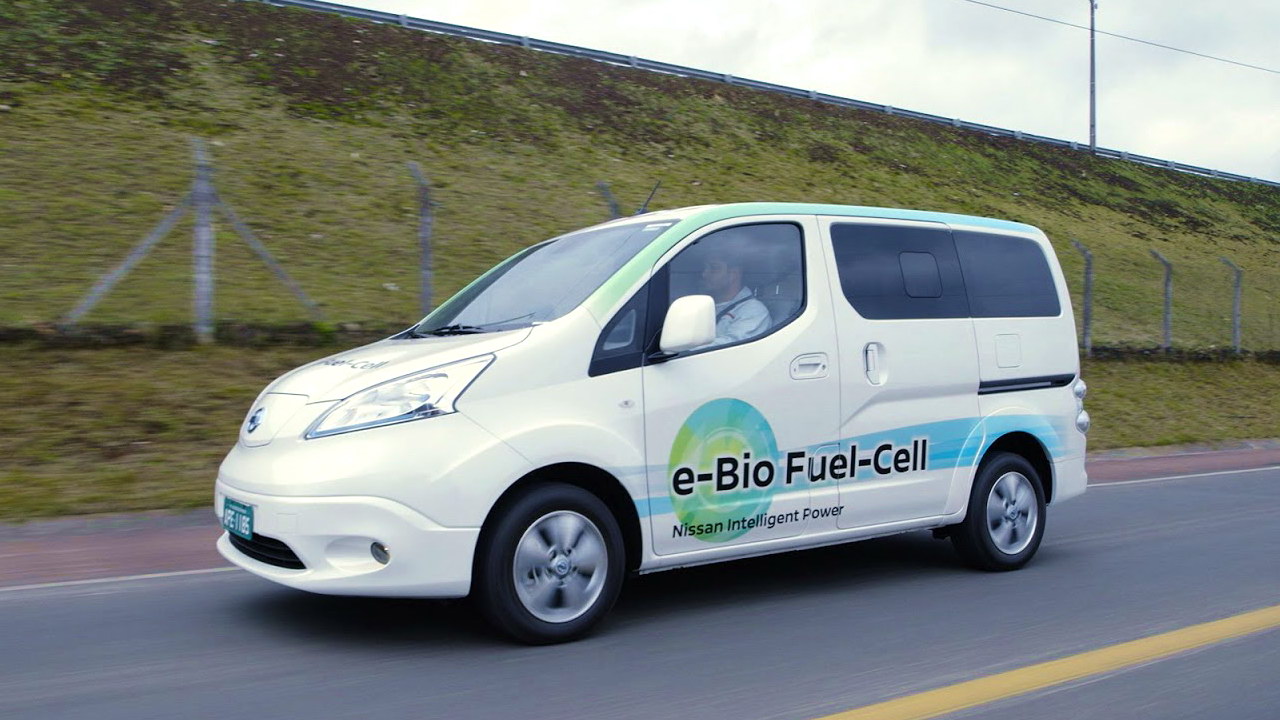 410 Nissan представил инновационный прототип e-Bio Fuel-Cell
