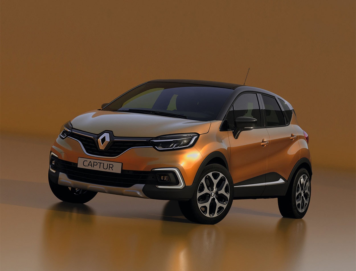 17054 Обзор автомобиля Рестайлинг Renault Captur 2018