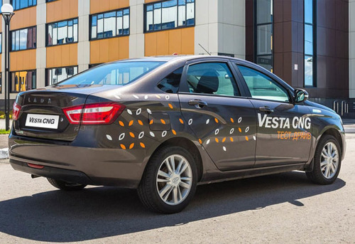 Обзор автомобиля Lada Vesta CNG 2017