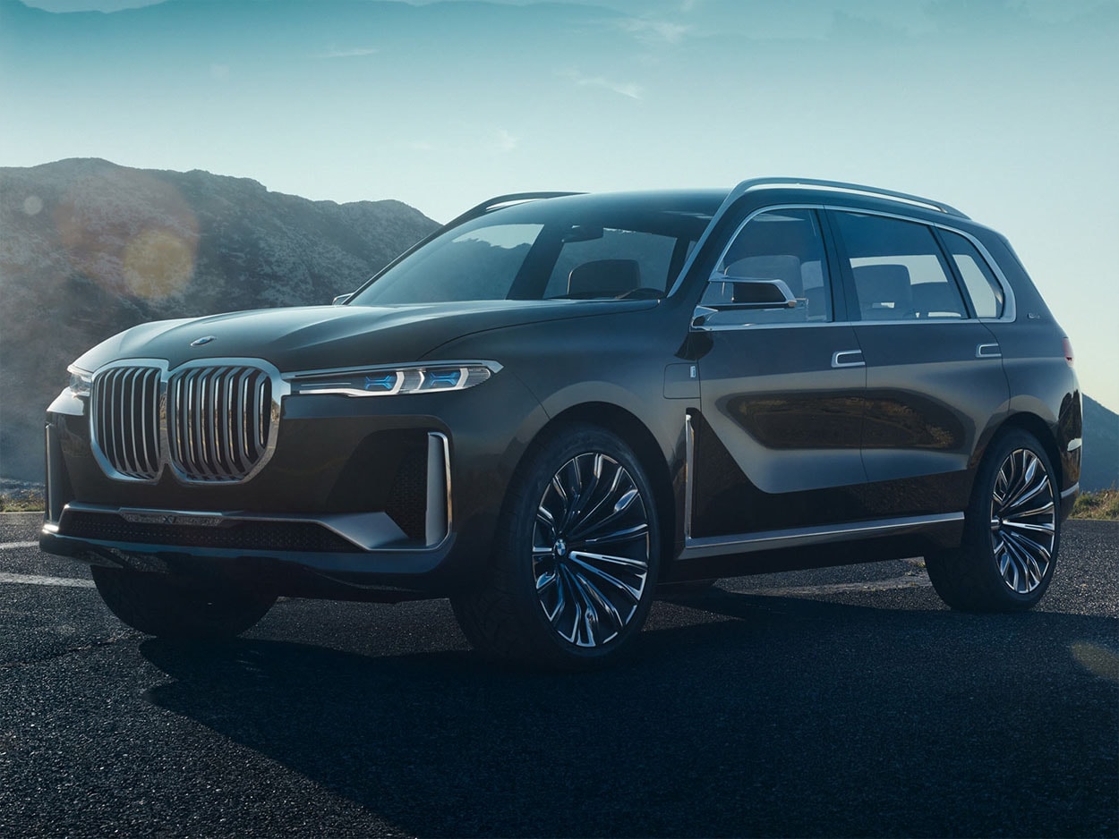 18486 Обзор автомобиля BMW X7 iPerformance concept 2018 года