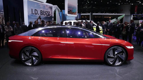 Обзор автомобиля Volkswagen ID Vizzion Concept 2018 года