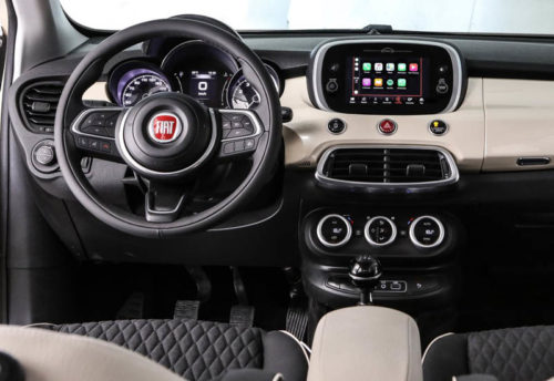 Описание автомобиля Fiat 500X 2019