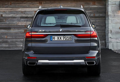 Описание автомобиля BMW X7 2019