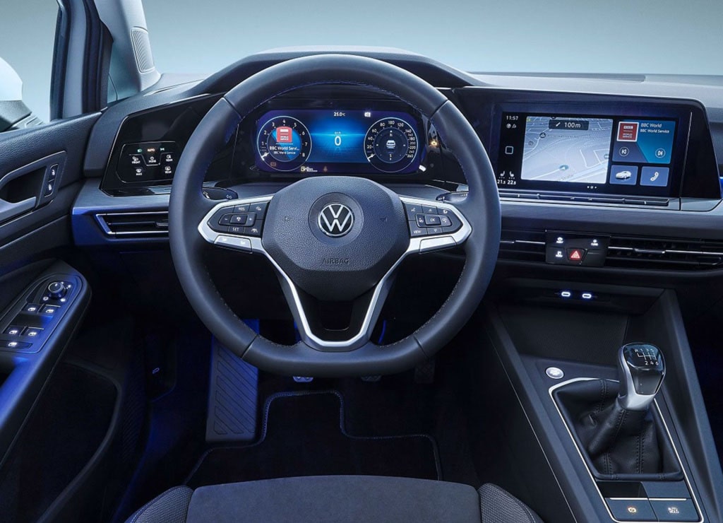Описание автомобиля Volkswagen Golf 8 2020