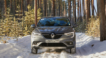 Зимний тест драйв Renault Arkana  коньки подпевают  звеня
