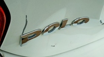 Тест драйв прокатного Volkswagen Polo  грозовой фон