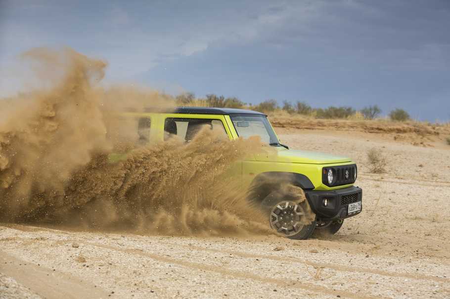 Тест драйв Suzuki Jimny  аскеза звезд