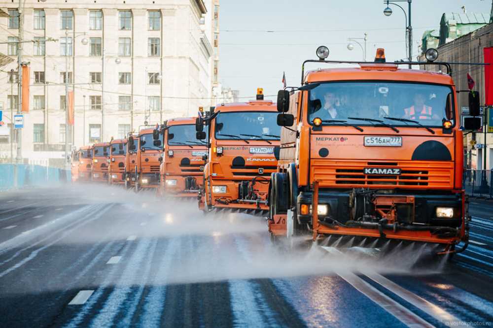 Собянин заявил о лидерстве Москвы по использованию дорожной техники