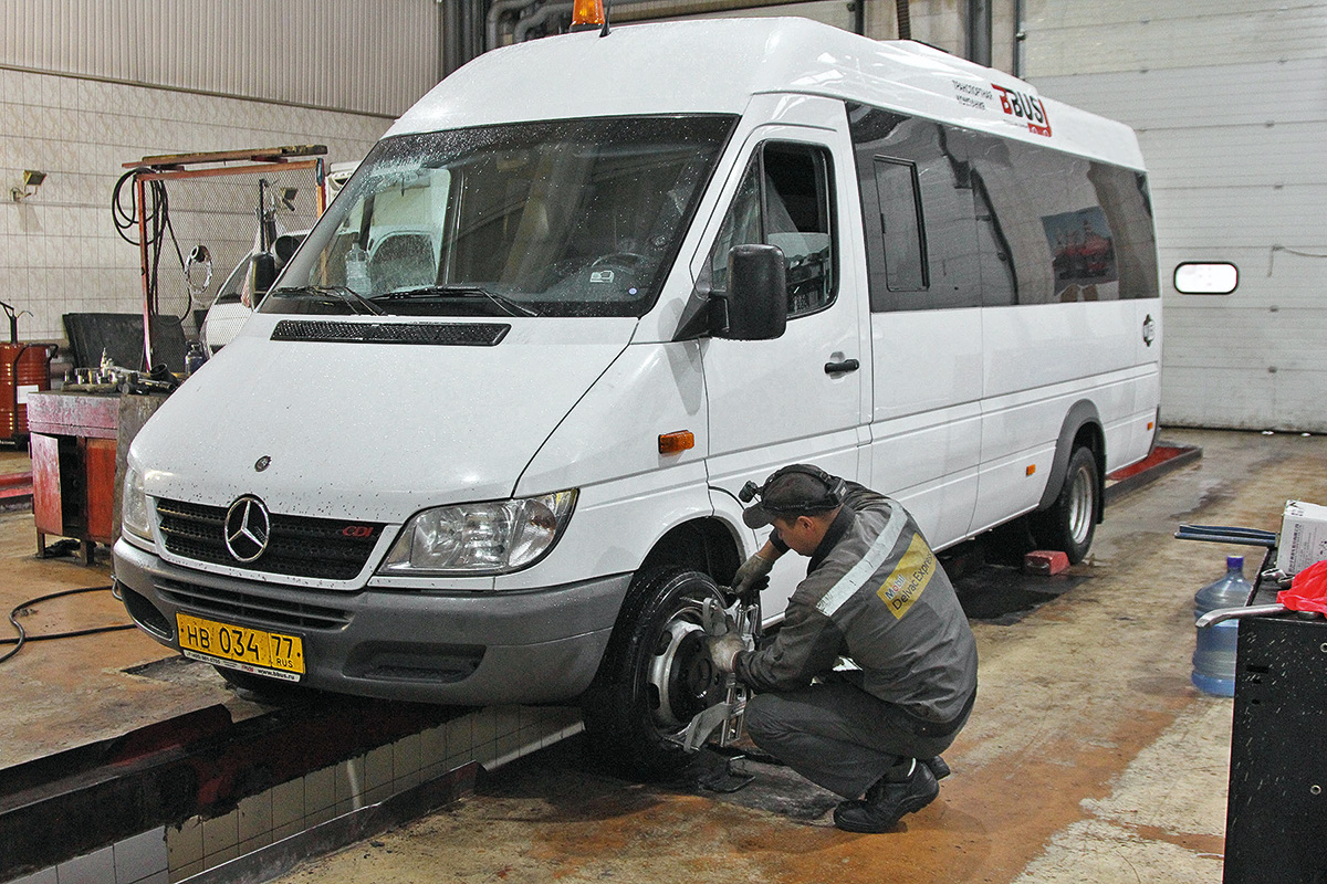 Как работает грузовой автосервис в Москве: смотрим СТО «БизнесБас Сервис»